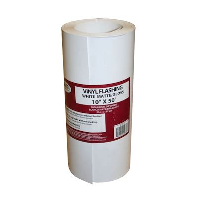 white aluminum roll flashing lowe's